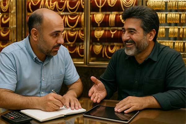 بنکدار و عمده فروشی طلا بوشهر