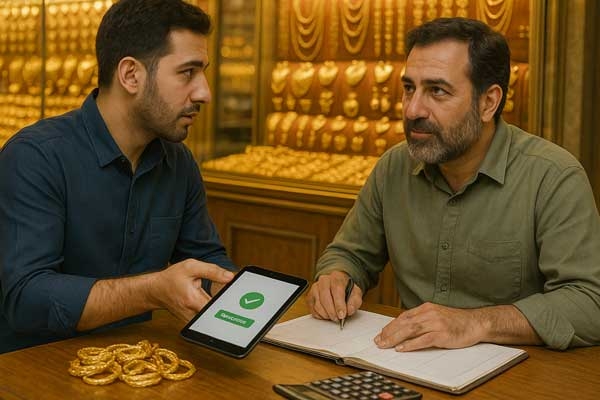 بنکدار و عمده فروشی طلا مشهد