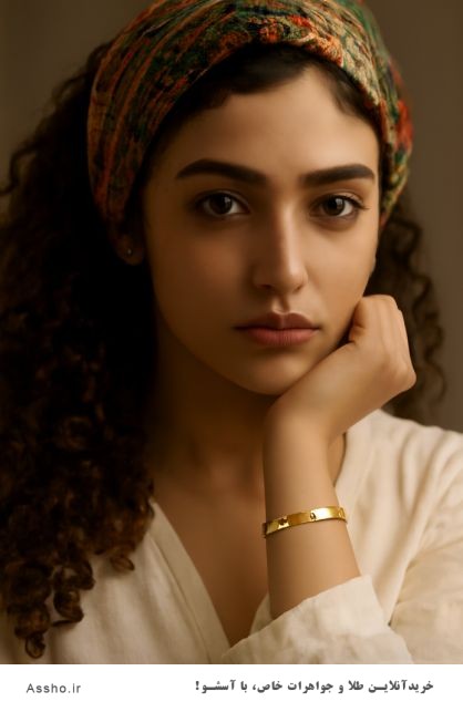 دستبند-لاکچری-کارتیر- طلایی قیمت عمده