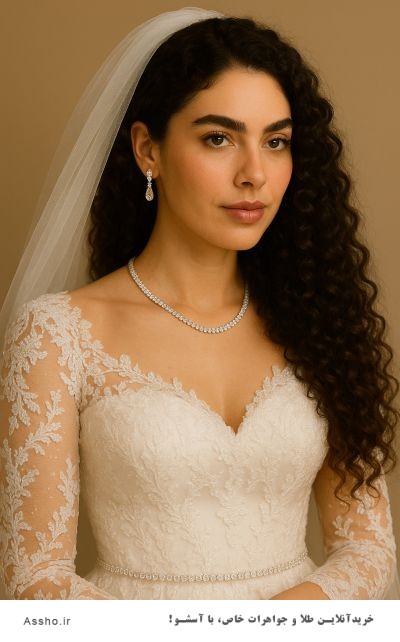 گردنبند جواهر ظریف