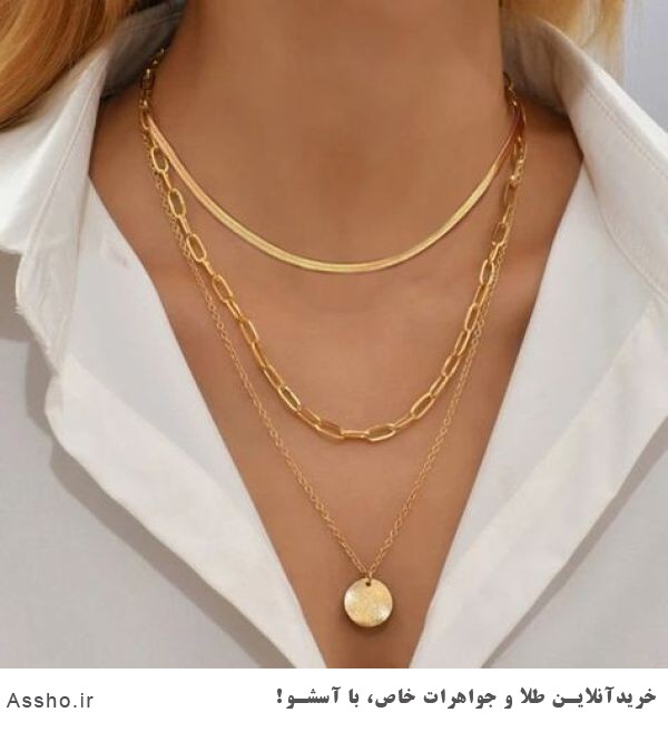 گردنبند ماری با اویز