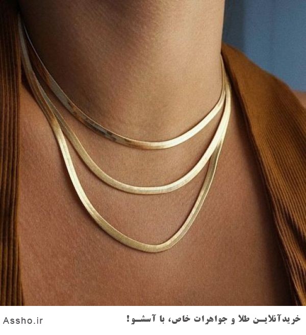 قیمت گردنبند ماری طلا